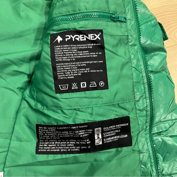 VINTAGE ** Duck down jacket womens Authentic Shiny - Pyrenex - Picture 7 of 11